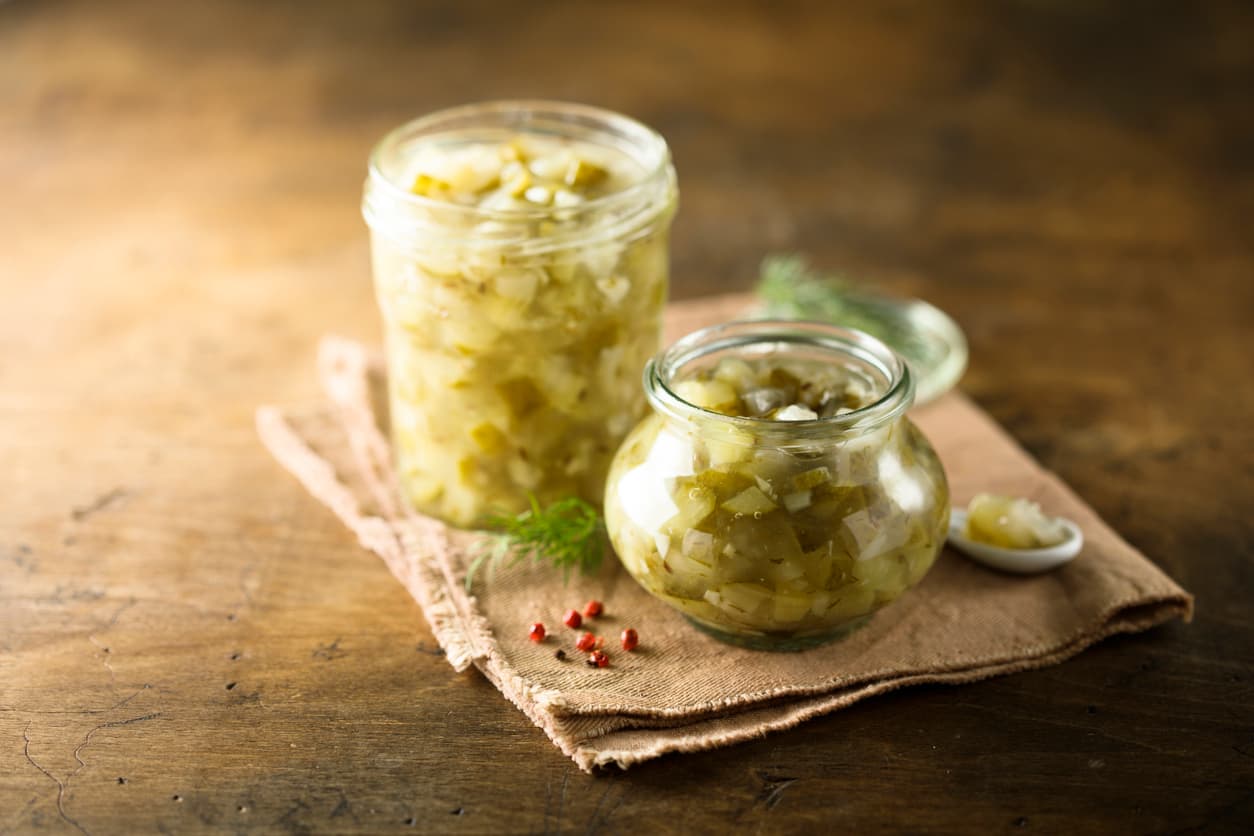 relish de pepino